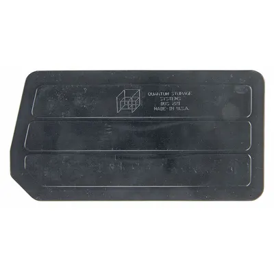 QUANTUM STORAGE SYSTEMS Bin Divider: 8 1/2 in x 4 1/2 in - Hanging & Stacking Bin Dividers