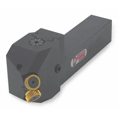 DORIAN Knurling Holder: 1 in Shank Wd, 4 1/2 in Shank Lg, 6 3/4 in Overall Lg - Machining
