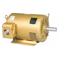 Open Drip Proof (ODP) 3-phase AC motor with rigid base mounting. Rated 7 1/2 hp, 200V AC, 1765 RPM at 60 Hz, drawing 23.3 A full load current. Suitable for general purpose industrial applications such as pumps, fans, conveyors, and compressors in environments where drips or light splashes may occur.