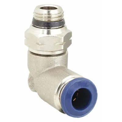 AIGNEP USA Nickel-Plated Brass Tube Fitting - Nickel-Plated Brass Tube Fittings
