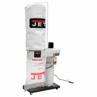 JET Wood Dust Collector: Single-Stage, 115/230V AC, 650 cfm (MPN 708642MK)