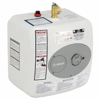 BOSCH Point-of-Use Water Heater: 120V AC, 2.7 gal, 1,440 W, Single Phase, 10.25 in Ht (MPN ES2.5)