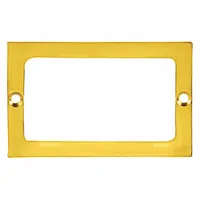 Badge Holder: Horizontal, 4 1/4 in Badge Pouch Wd, 2 1/2 in Badge Pouch Ht, 2 1/2 in Overall Ht (MPN 651.3)