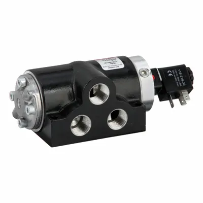 ARO Solenoid Air Control Valve: K, Four-Way / Two-Position, 120V AC - ARO K Series Solenoid-Operated Inline Air Control Valves