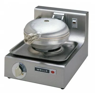 WELLS MANUFACTURING Waffle Baker: 7 in Cooking Surface Wd (MPN WB-1E) - Waffle Makers