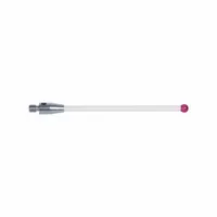 INSIZE M3 Stylus: CMM Straight Stylus, Ball, Straight, 0.24 in Ruby Ball Tip, M3 Stem Thread Size (MPN ISQ-30-080)