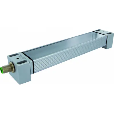 MURRELEKTRONIK Machine Tool Light: LED, IP67, 585 mm Lg, 5500K, 2,826 lm Max Brightness - Rectangular Machine Tool Lights
