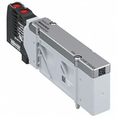 AVENTICS Directional Control Valve: 24V DC, Three-Way / Two-Position - Aventics XV Directional Control Valves