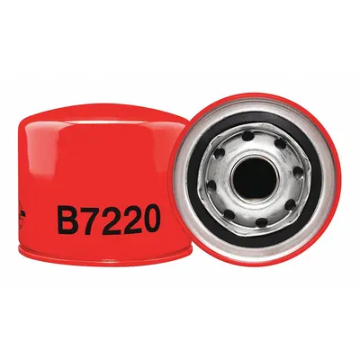 BALDWIN FILTERS Oil Filter: B7220, 1-12 Thread Size, 3 1/4 in Overall Ht - Spin-On Oil Filters