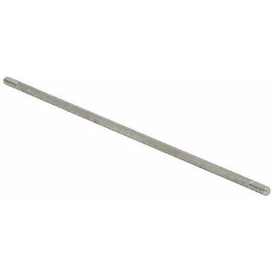 BOB Stem: Stem, Stainless Steel, 1/4 in x 12 in Rod Size, 1/4 in Rod Dia, 12 in Rod Lg - Rods for Float Valves
