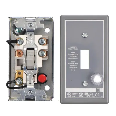 SQUARE D Manual Motor Starter: Non-Reversing, 2 Poles, 16 A, Thermal Protection - Enclosed Non-Reversing Starters with Thermal Overloads