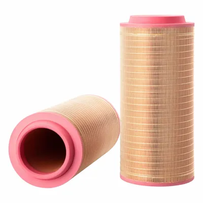 FLEETGUARD Automotive Air Filter: Round-Oval, Round, Radial Seal, 9 7/16 in Outside Dia - Round/Oval Engine Air Filters