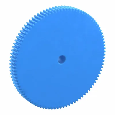 KHK GEARS Machined Spur Gear: Module m 1.5, 95 Teeth, 12 mm Bore Dia, Nylon, 20° Pressure Angle - Metric Spur Gears with Standard Hub