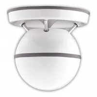 SOUNDSPHERE Speaker: Passive, 2-Way, 8 ohm Impedance, 16 in Overall Wd, 19 in Overall Ht, SS-Q-8-WH