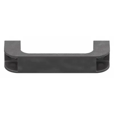 FAZTEK Handle: 15 Series, Inch, Plastic, Black, Drop-In, 5 15/32 in x 1 in - Standard Handles