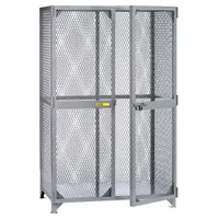 LITTLE GIANT Bulk Storage Locker: 61 in x 27 in x 78 in, 1 Tiers, 1 Units Wide, Padlock Hasp (MPN SLN-2460)