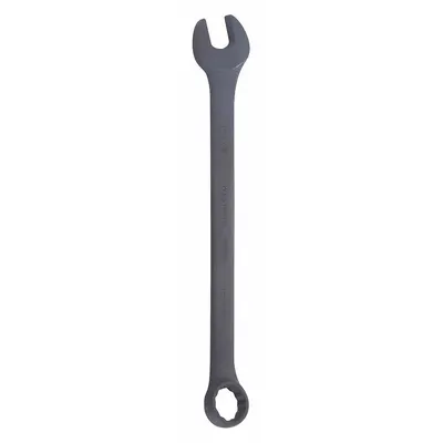 WESTWARD Combination Wrench: Alloy Steel, Black Oxide, 1 1/2 in Head Size - SAE 12-Point Combination Wrenches
