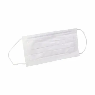KIMTECH Disposable Respirator: Dual, Non-Adj, Metal Nose Clip, Fabric/Polyethylene - ISO 3, Class 1 Masks