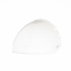 The PAULSON TS-L9F is a toric clear polycarbonate replacement visor with heat-resistant properties. It provides splash protection for the face in industrial environments such as chemical processing, laboratory work, and manufacturing. This visor is designed for use with compatible PAULSON headgear systems.
