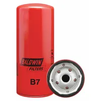 BALDWIN FILTERS Oil Filter: B7, LF692, 13/16"-16 Thread Size, 8 11/16 in Overall Ht, Oil, Cellulose
