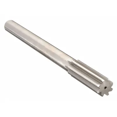 OEM Chucking Reamer: 0.6094 in Dia - Straight-Flute High-Speed Steel Chucking Reamers