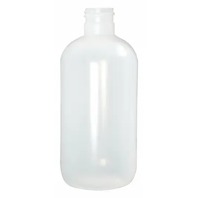 QORPAK Bottle: LDPE, 1 fl oz, 30 mL, Natural, 18-410 mm Screw Closure Size, No Closure - LDPE Narrow Mouth Round Lab Bottles
