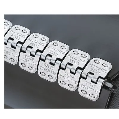 FLEXCO Conveyor Belt Lacing: Steel, RS125, 24 in Lacing Lg, For 3/16 in Max Belt Thick - Abrasion-Resistant Alligator Staple Conveyor Belt Lacing