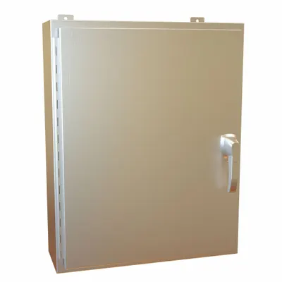 HAMMOND Electrical Enclosure: Stainless Steel, 30 in x 24 in x 8 in, NEMA 12/13/3R/4/4X - Stainless Steel Enclosures