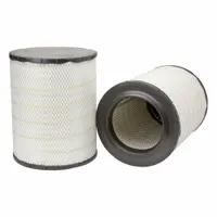FLEETGUARD Automotive Air Filter: Round-Oval, Round, Axial Seal, 14 3/16 in Outside Dia, Caterpillar (MPN AF25262)