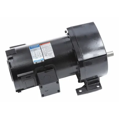 LEESON Parallel Shaft Gearmotors: Parallel, 90V DC, TENV, 12 RPM, 1,030 in-lb Max Torque - Parallel Shaft DC Gearmotors