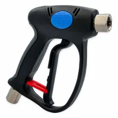 Pressure Washer Spray Gun, 21 gpm, Stainless Steel, 320°F Max Temp, 1/2 in Female Inlet