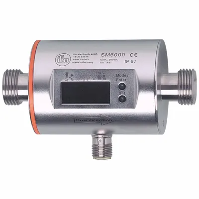 IFM Magnetic-Inductive Flowmeter: Magnetic-Inductive Flow Meter, Electromagnetic - Inline Magnetic Flowmeters for Water