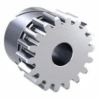 F-Loc Spur Gear: Module m 1, 18 Teeth, 6 mm Bore Dia, Stainless Steel, 20° Pressure Angle (MPN SUSF1-18)