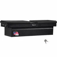 BUYERS PRODUCTS Topside Truck Box: Topside Truck Box, Gull Wing Lid Lid, 71 in Overall Wd, Aluminum (MPN 1722423)