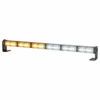 CODE 3 Warning and Directional Light Stick: Combo Warning and Directional Light, Amber/White, Clear (MPN MTS626MC-AW)