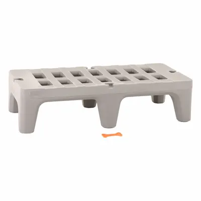 METRO Dunnage Rack: Assembled, 12 in x 22 in x 48 in, Polymer, 1,500 lb Load Capacity - Plastic Dunnage Racks