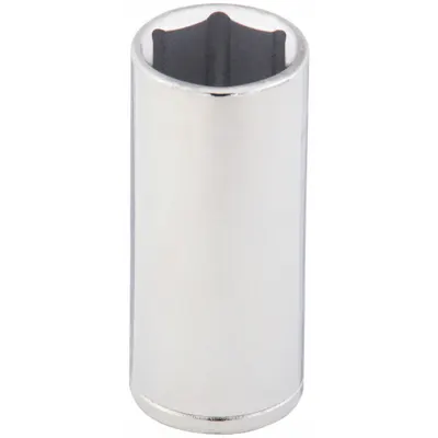 WESTWARD Socket: Metric, 3/8 in Drive Size, 20 mm Socket Size, 6-Point, Deep, Chrome - 3/8" Drive Hand Sockets