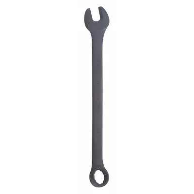 WESTWARD Combination Wrench: Alloy Steel, Black Oxide, 1 3/4 in Head Size - SAE 12-Point Combination Wrenches