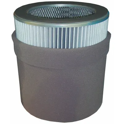 SOLBERG Filter Element: Polyester, 21.5 in Overall Ht, 14 in Inside Dia, 19 5/8 in Outside Dia - Air Filter Replacement Elements
