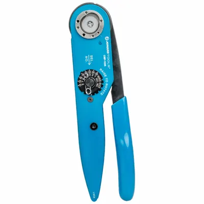 JONARD TOOLS Crimper: Front Release Connector Contacts, Front Release Connectors, 12 AWG - Pliers-Style Pin Terminal Crimpers