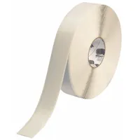Floor Marking Tape: Extra-Durable, Solid, White, 2 in x 100 ft, 50 mil Tape Thick, Mighty Line® (MPN 2RW)