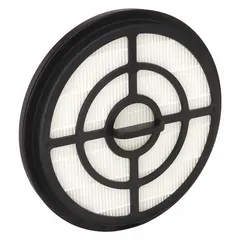 This MILWAUKEE replacement filter is a HEPA, dry-pickup, paper filter designed for use with Milwaukee backpack vacuum models 0885-20 and 0885-21HD. It captures fine dust and particles in industrial, construction, and maintenance environments, ensuring cleaner exhaust air.