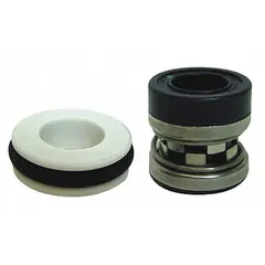 This mechanical seal is designed for use in Dayton gear pumps to prevent fluid leakage along the rotating shaft. It is compatible with Dayton brand equipment and model number 4KHP4. Typical applications include industrial fluid handling systems, lubrication circuits, and hydraulic equipment.