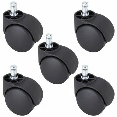 OEM Stem Caster Kit: Swivel - Friction-Ring Stem Caster Kits for Furniture & Office Equipment