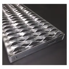 APPROVED VENDOR Stair Tread, Serrated, Steel, 3241514-TRD36