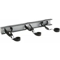DAYTON Cylinder Bracket: 3 Cylinder, For 4 in to 12 in Dia, Strap with Cinch Buckle