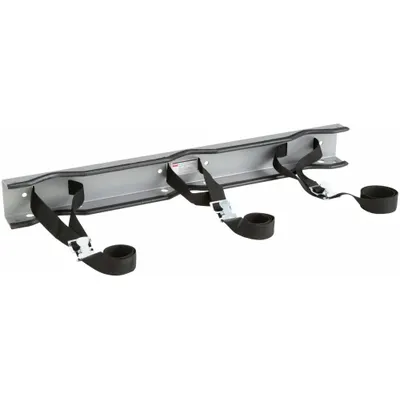 Dayton Cylinder Bracket: 3 Cylinder, For 4 in to 12 in Dia - Wall-Mounted Brackets