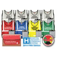 DISASTER MANAGEMENT SYSTEMS HICS 2014 Vest Kit: Safety Vest ANSI Class Class 1, Assorted, Nylon (MPN DMS 05371)