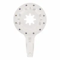 FEIN Oscillating Scraper Blade: 1/8 in Blade Wd, 2 7/8 in Blade Lg, Hooked, High Speed Steel (MPN 63903200210)