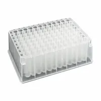 MTC BIO Deep-Well Well Plate: Non-Sterile, 96 Wells, 2 mL, 8.5 mm Dia, RNase/DNase Free, Round (MPN D3096-37)